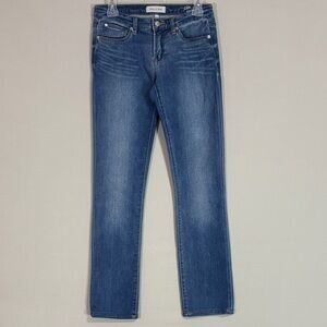 Henry & Belle Lila Straight Jeans Size 27 Medium Wash Stretch Denim